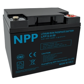 NPP Power Lithium-batteri 12V/50Ah (Bluetooth)